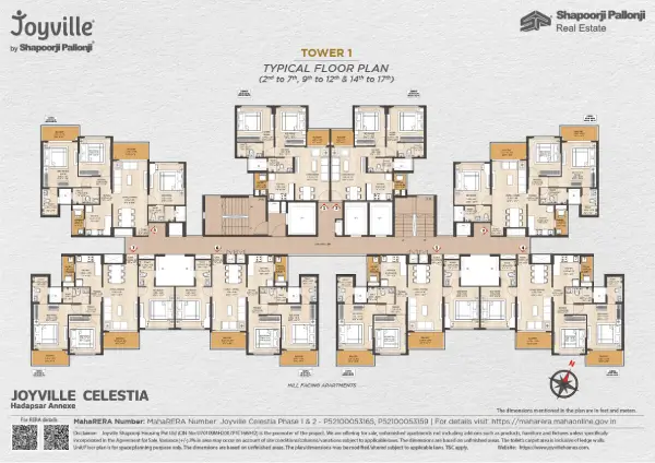 2 BHK Floor Plan