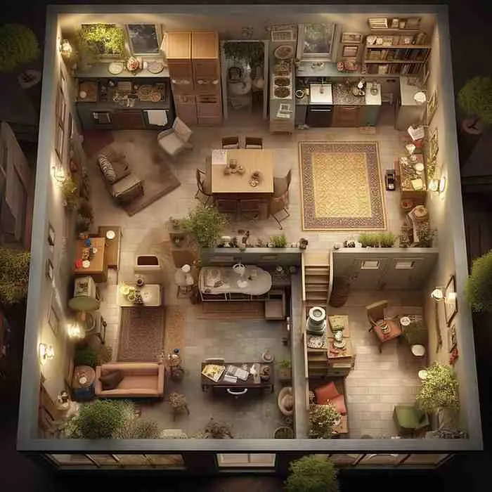 3 BHK Floor Plan