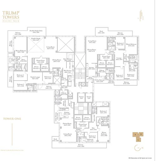 3 BHK Floor Plan